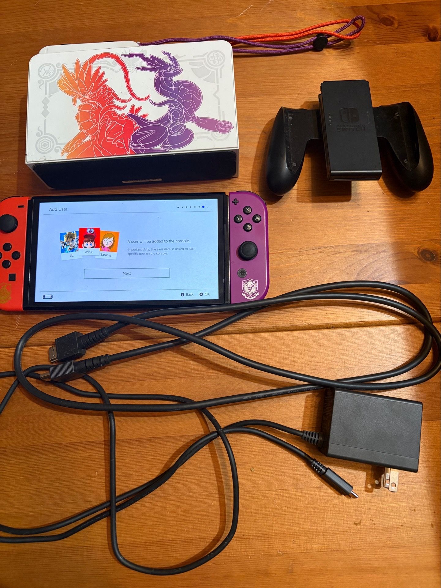 Pokémon switch OLED