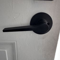 Black Door Handle
