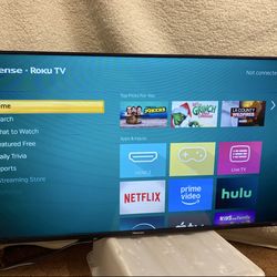 Hisense - picture frame - slim - light 40 in TV