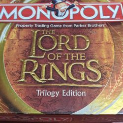 Monopoly The Lord Of The Rings Trilogy Edition