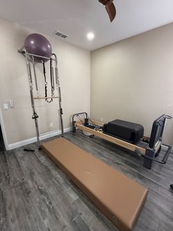 Balanced body tower set up and Reformer
