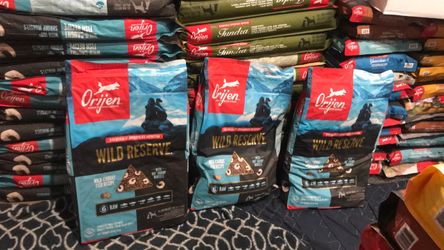 Orijen Wild reserve Wild fish bundle 3 bags 20 lbs exp 2027