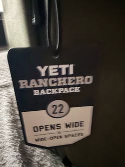 Yeti ranchero backpack green