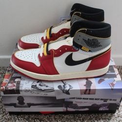 Nike Union LA x Air Jordan 1 Retro OG SP High Chicago Shadow Size 12