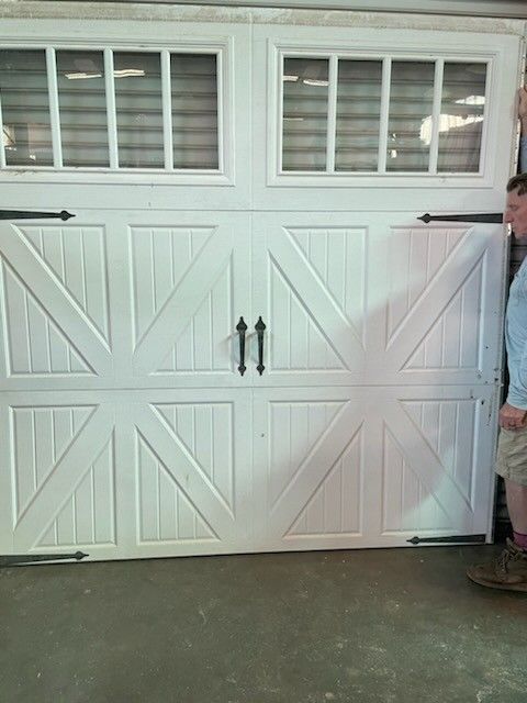 Amarr Classica CL2000 8'X8' Garage Door COMPLETE!
