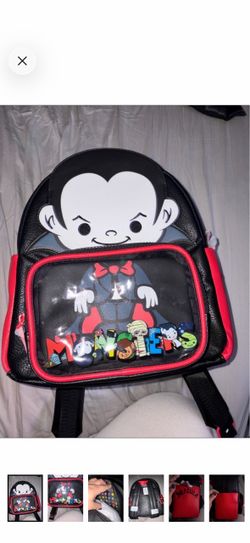 Universal studios universal monsters Dracula chibi mini backpack
