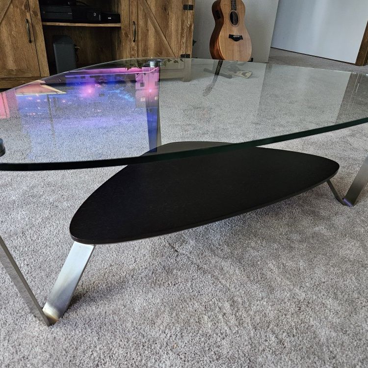 ($1000+ New) BDI "Dino" Large Table 1343 Espresso