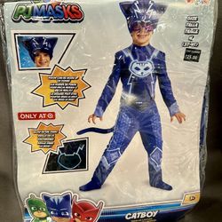 BRAND NEW PJ MASKS COSTUME - HALLOWEEN - SIZE 