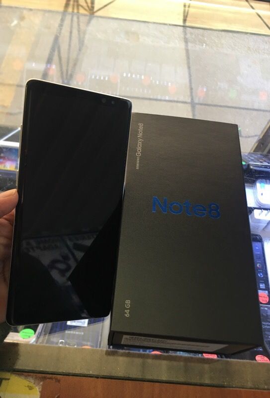 Brand new unlocked Samsung galaxy note 8