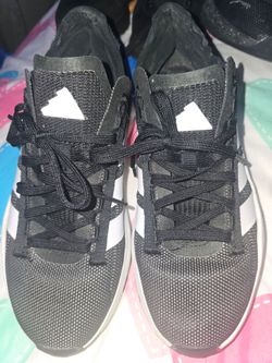 Adidas Black Knit Sneakers