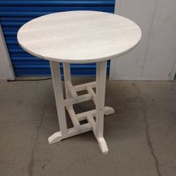 Solid Polywood Round Table $75 Each 