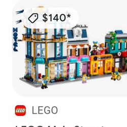 LEGO Creator Main Street 3-in-1 Building Toy Set

