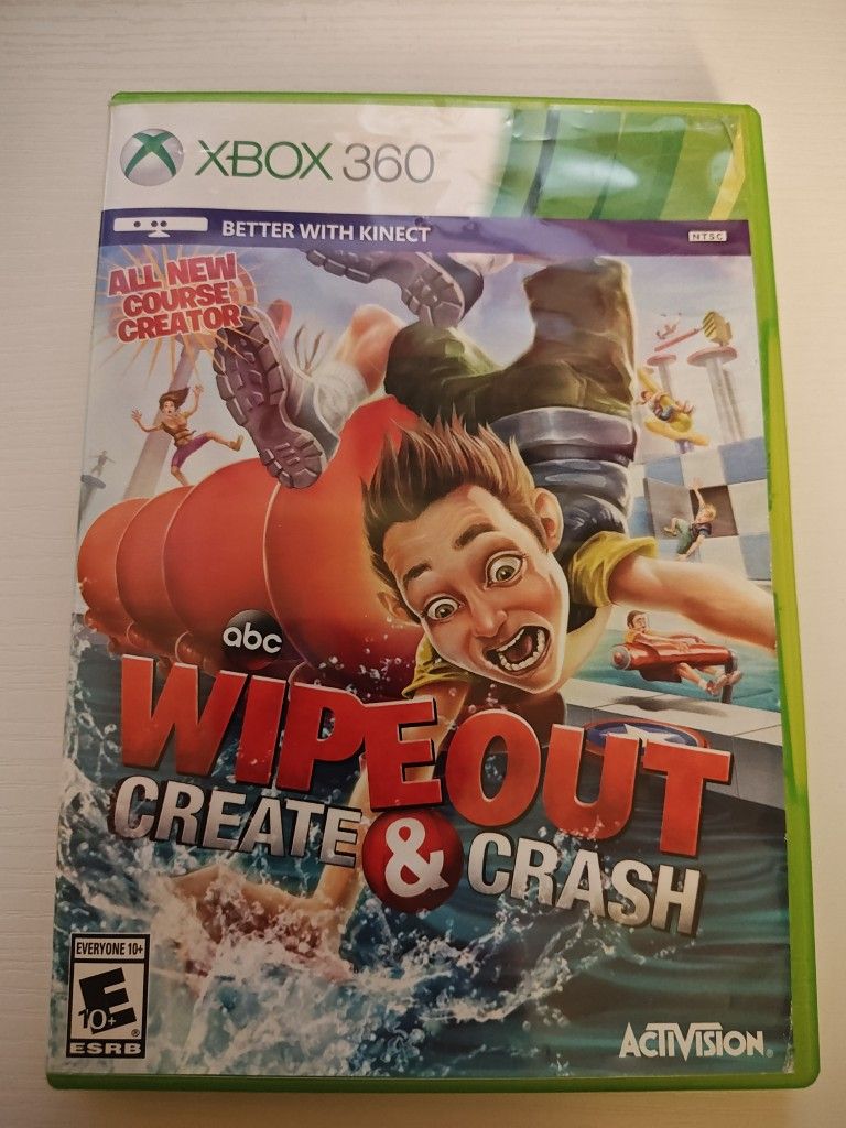 Xbox 360 WipeOut Create  & Crash
