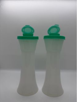 Vintage Tupperware Salt and Pepper Shakers NEW
