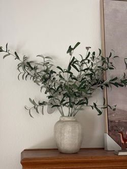 Faux Arrangement Olive leaf THRESHOLD DESIGNED WITH STUDIO MCGEE 27in