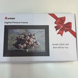 Max Angel Digital Picture Frame – Model 102KZ-WD – New, in Opened Box