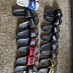 Slides MOSTLY NIKES
