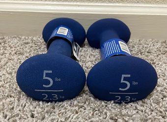 New-Neoprene 5lbs. Weight Set