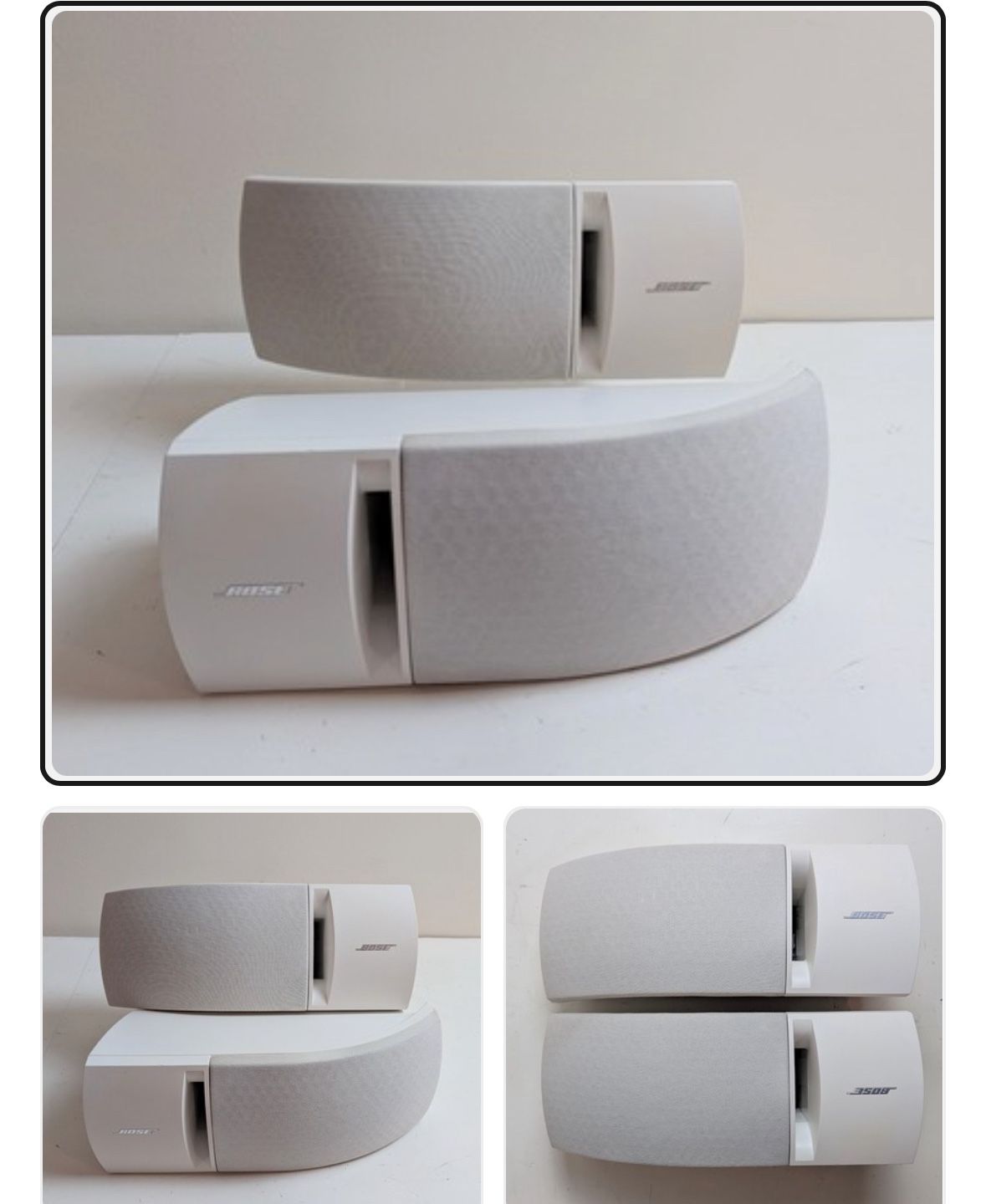 Bose White 161 Speakers Set Of 2