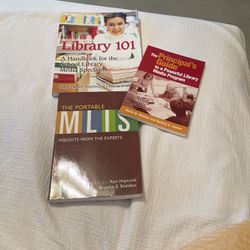 School Library Specialist Books (3)