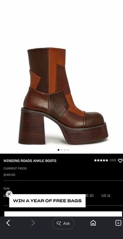 WINDING ROADS ANKLE BOOTS