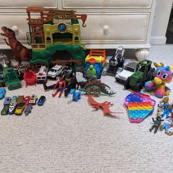 Mix Lot Of Boy Toys Cars 
