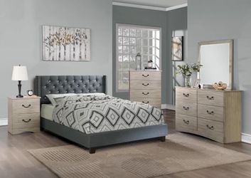 Queen Size crystal bed with Orthopedic Mattress