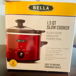Bella 1.5 qt slow cooker /crockpot