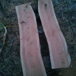 Alligator Juniper Bench/Bar  Wood Slabs