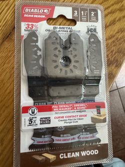 Diablo Demo Demon Bi-Metal Oscillating Blades 3-Pack
