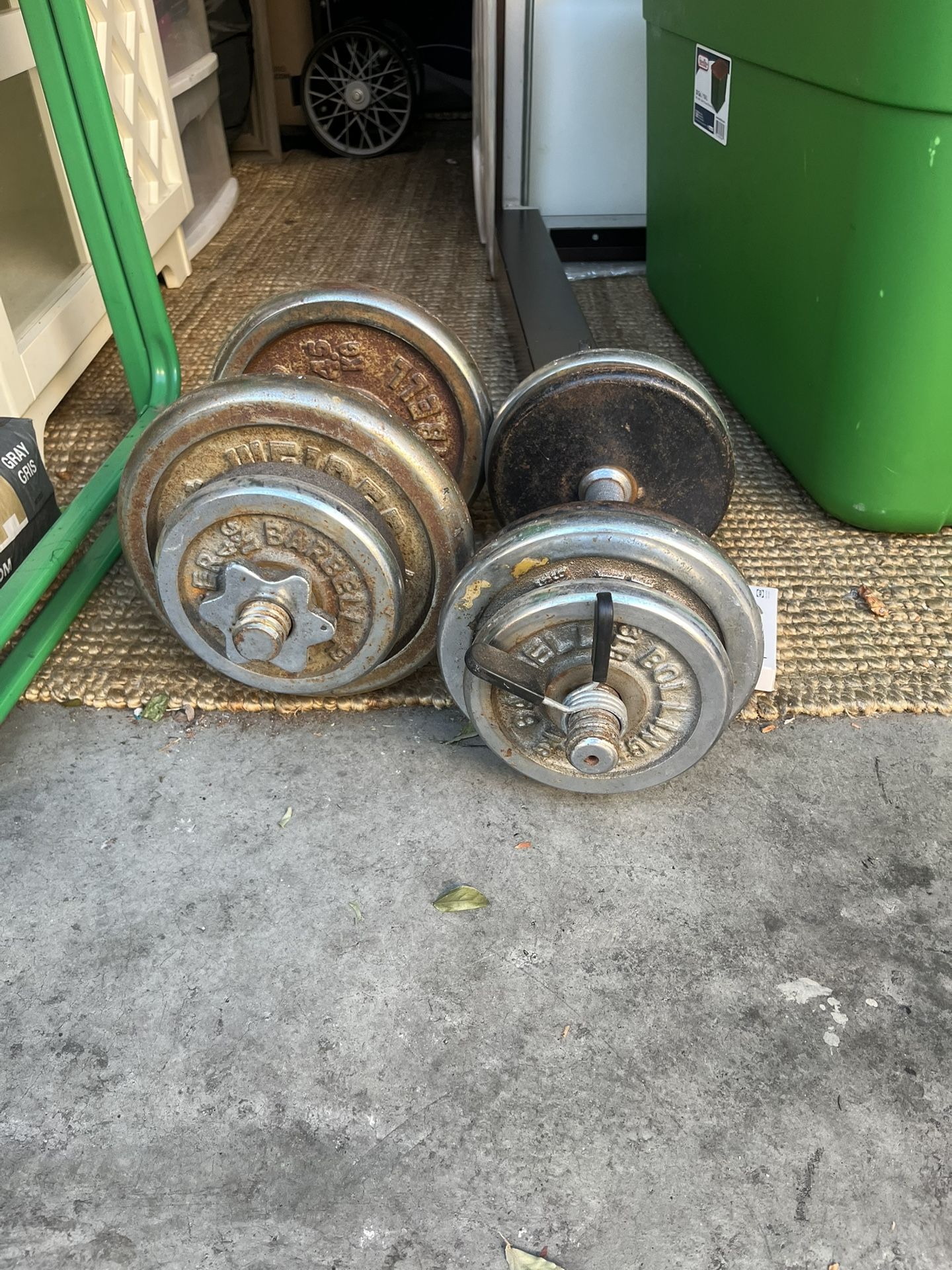 Adjustable Dumbbell Set + Bonus IKEA Wireless Charger