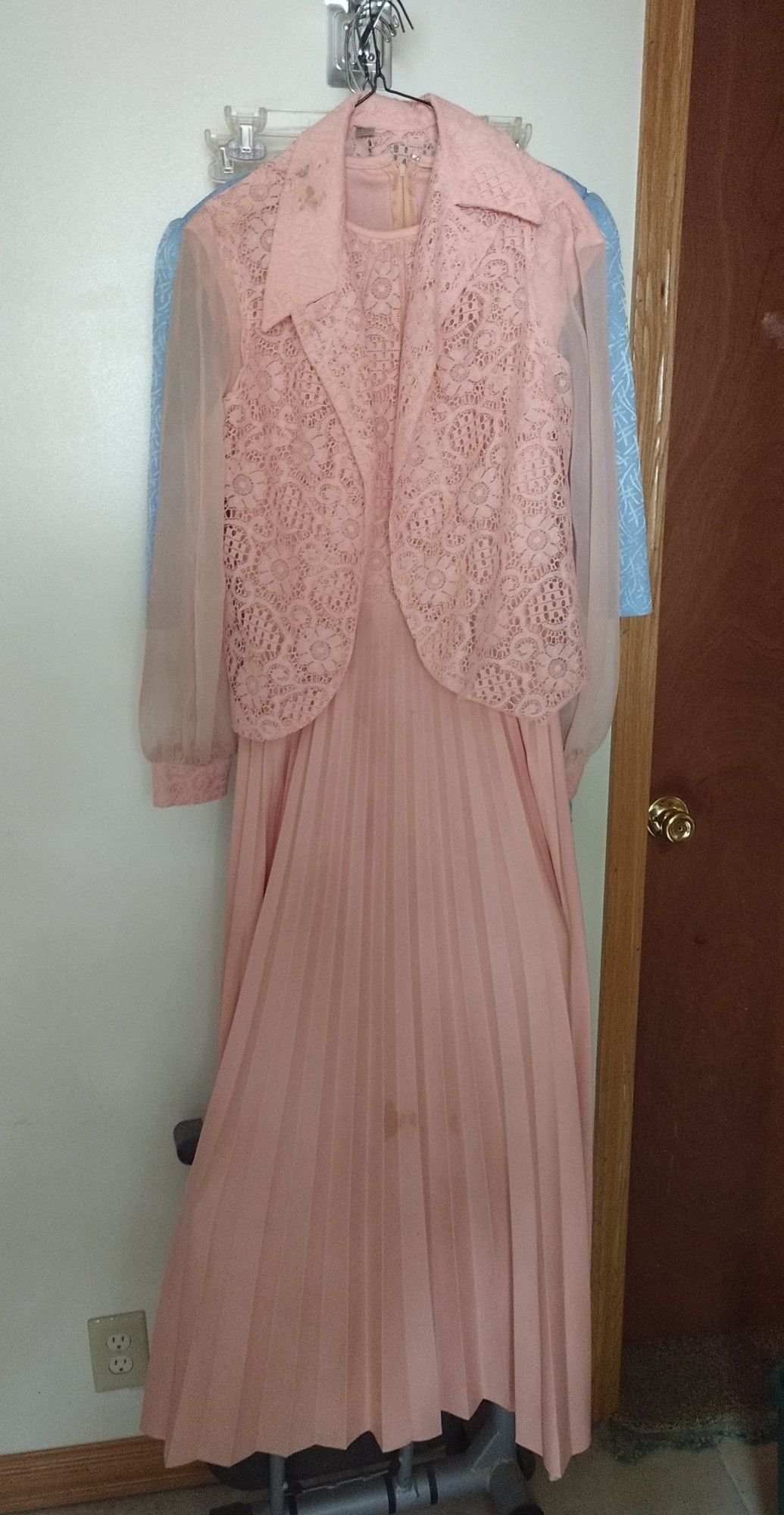 2 peice long dress