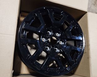 17x8.5 Alloy Wheel | Black | 6 Y Spoke | 6x135 | Fits 2022-25 Ford Bronco Raptor