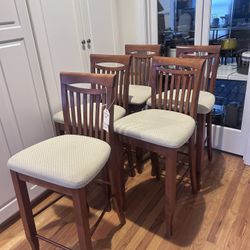 Nice Set Of Five Barstools