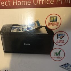 Canon PIXMA TR4522 Compact Wireless All-in-One Inkjet Office Printer - Black