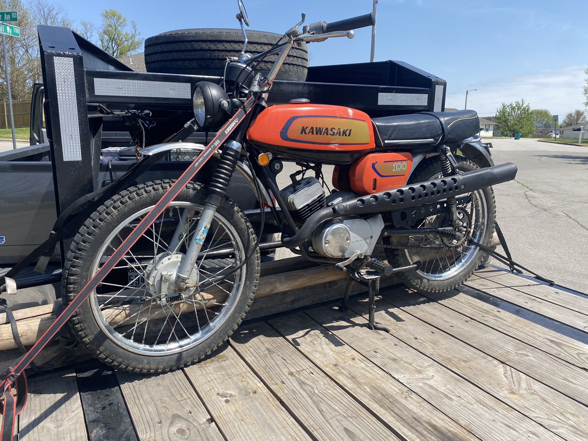 1971 kawasaki 100 cc G3TR-A