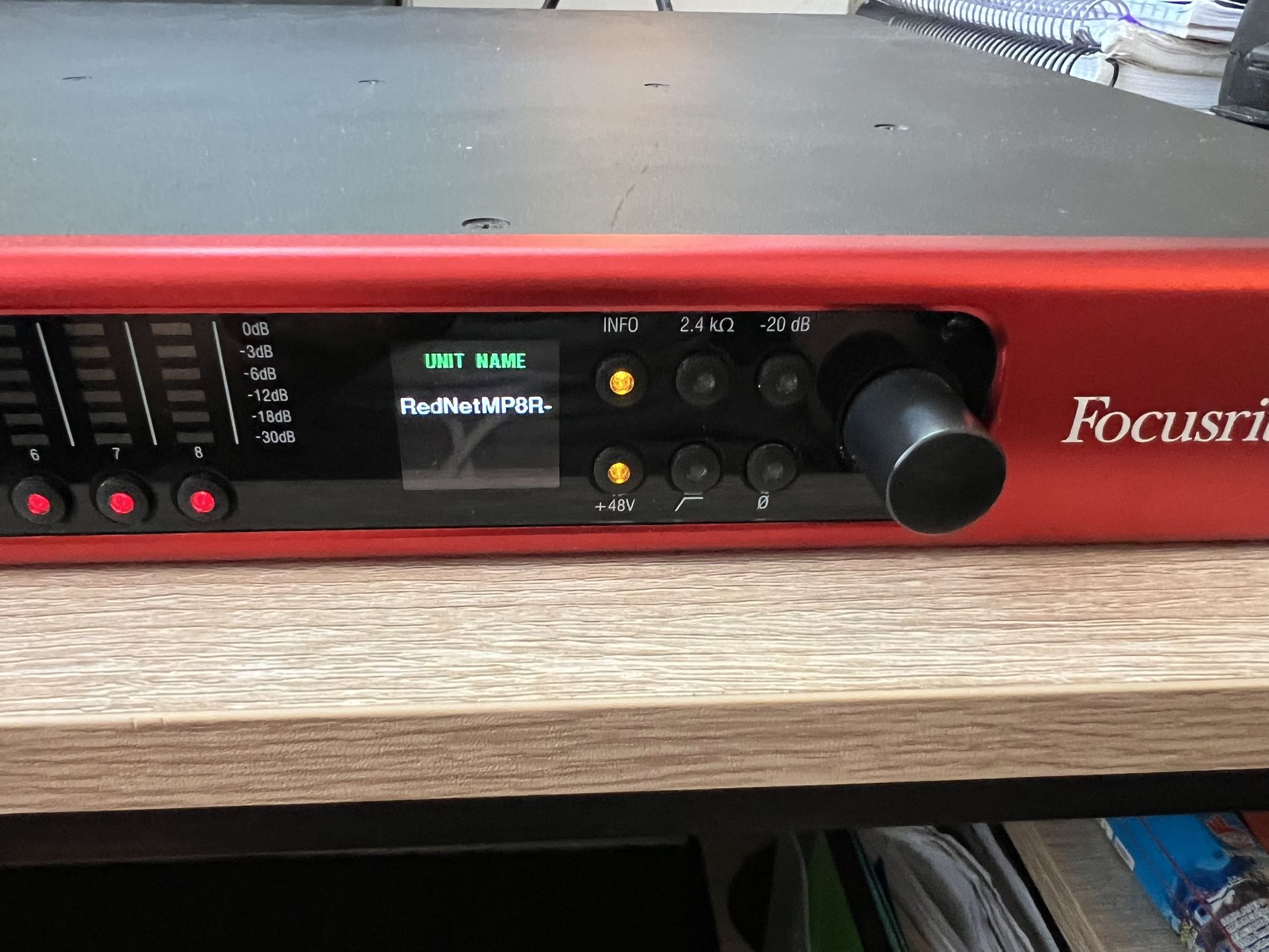 Focusrite RedNet MP8R
