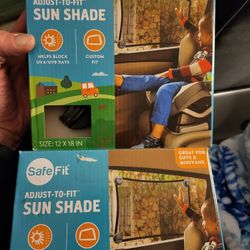 Safe Fit Sun Shades (Adjustable)