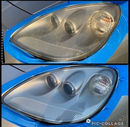 Headlight restore pair kit