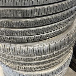 245-40-18 Pirelli Pair Used Good