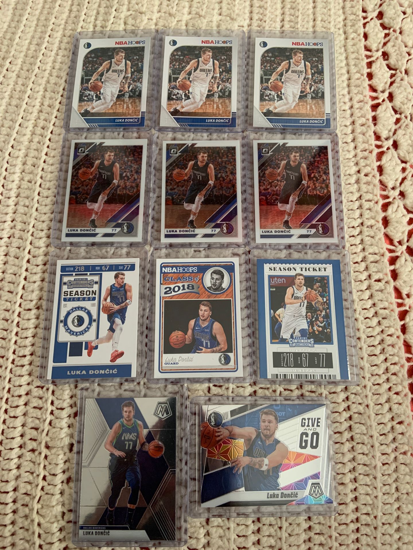 Luka Doncic basketball cards