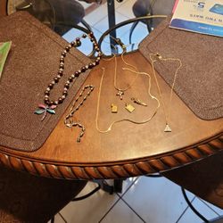 Jewelry Lot 925 Silver And Gold Plated