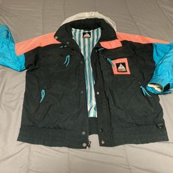 Reflective Windbreaker Size Medium But Fits Like Large 