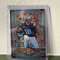 2025 Panini Mosaic Football Justin Jefferson #16 Stained Glass