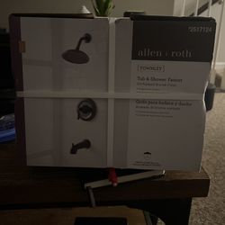 Allen Roth Tub & Shower Faucet Bronze NEW