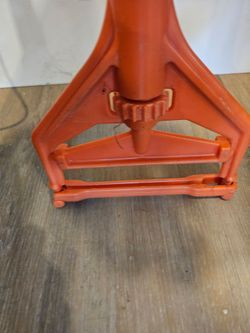 63" Commercial Wet Mop Handle Orange Adjustable Clamp