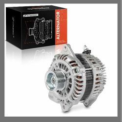 A-Premium Alternator Compatible with Nissan Murano 2016, Pathfinder 2017-2020, Maxima 2019-2022 & Infiniti QX60 2017-2020, 3.5L, 12V 150A 7-Groove Pul