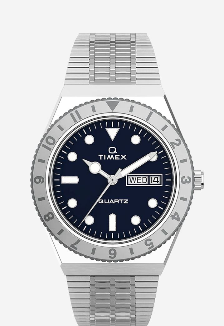 Timex Q Unisex Silver Watch