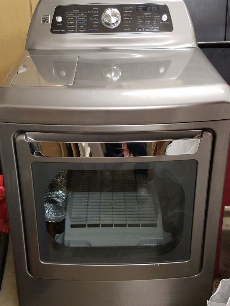 kenmore elite gas dryer model 71623