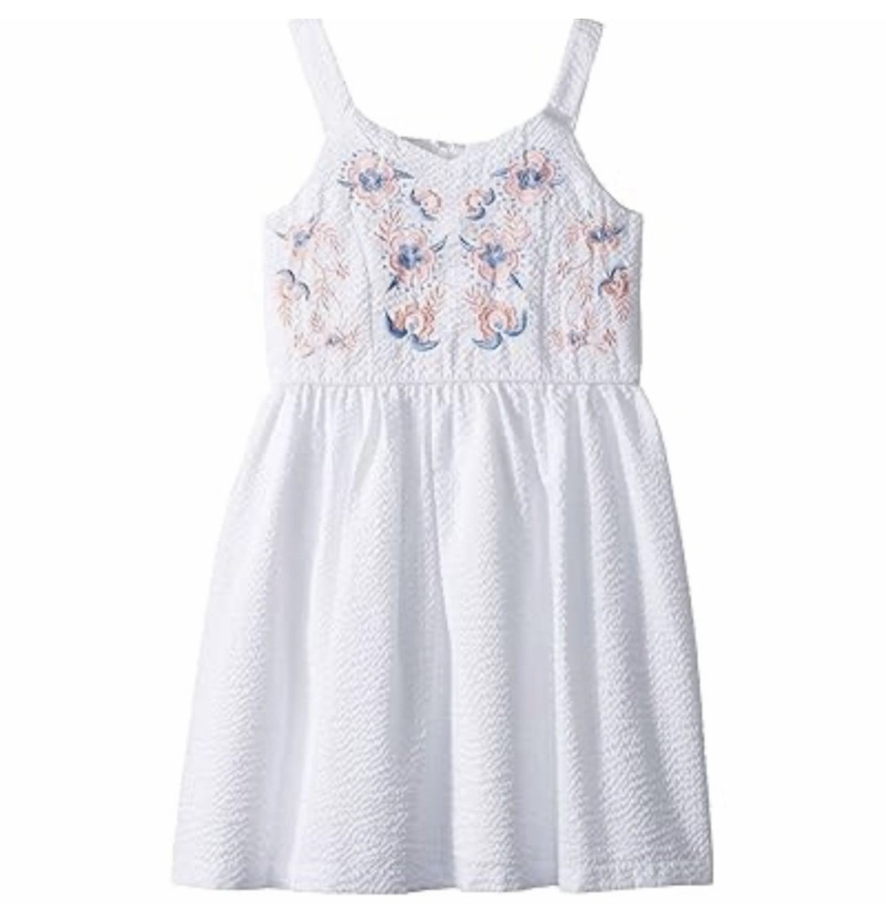 Blush by US Angels Pink and Blue Halter Sundress Sleeveless Casual SZ 14 NWOT